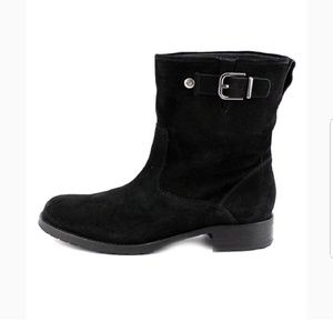 Via Spiga Womens Kiana Buckle Ankle Boots